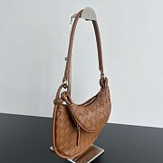 Bottega Veneta Small Gemelli Brown Bag - 24.5x19x7cm - 6