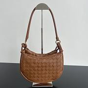 Bottega Veneta Small Gemelli Brown Bag - 24.5x19x7cm - 5