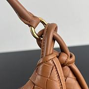 Bottega Veneta Small Gemelli Brown Bag - 24.5x19x7cm - 4