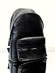 Blaenciaga Explorer Black Backpack - 34.8x47x19.8cm - 6