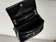 Balenciaga Monaco Black Shoulder Bag - 24.8x22x12cm - 2