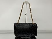 Balenciaga Monaco Black Shoulder Medium Bag - 27.9x18x9.9cm - 6