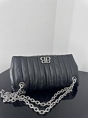 Balenciaga Monaco Silver Hardware Bag - 32.5 x 22 x 9.9cm - 6