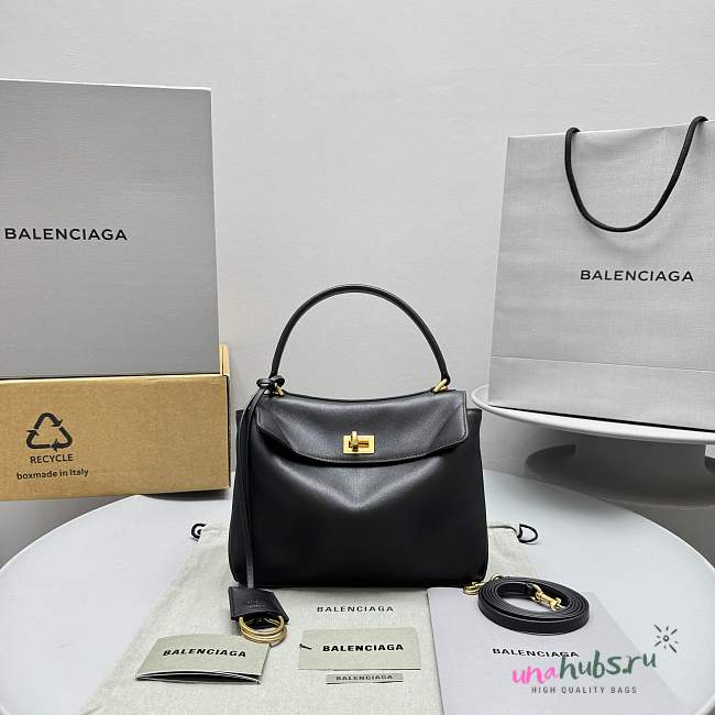 Balenciaga Rodeo Mini Black Bag - 23x10x8cm - 1