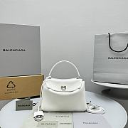 	 Balenciaga Rodeo Mini Silver Hardware Bag - 23x10x8cm - 1