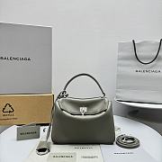 	 Balenciaga Rodeo Mini Silver Hardware Bag - 23x10x8cm - 2