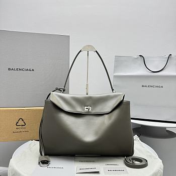 Balenciaga Rodeo Large Bag Silver Hardware - 39.8x29.9x12.9cm