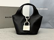 Balenciaga locker hobo black bag - 23 x 24.0 x 9.9cm - 5