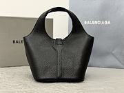 Balenciaga locker hobo black bag - 23 x 24.0 x 9.9cm - 4