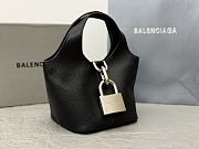 Balenciaga locker hobo black bag - 23 x 24.0 x 9.9cm - 2