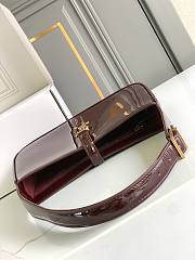 YSL Le 7 À 7 Spicy Chocolate Patent Leather 23cm - 4