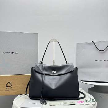 Balenciaga Rodeo Large Black Bag- 39.8x29.9x12.9cm