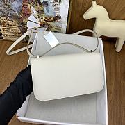 Hermes White Constance Elan Epsom Leather 24cm - 5