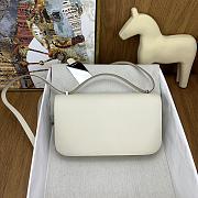 Hermes White Constance Elan Epsom Leather 24cm - 4