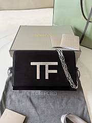 Tom Ford Disco Black Bag - 21*13*6cm - 1