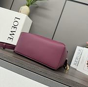 	 Loewe Puzzle Anagram Dark Pink Bag - 24*10.5*16CM - 6