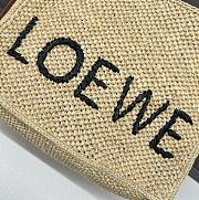 Loewe Front Raffia Bag - 30*15*25.5CM - 3