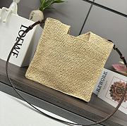 Loewe Front Raffia Bag - 30*15*25.5CM - 4