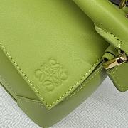 Loewe Puzzle Anagram Green Bag - 24*10.5*16CM - 5