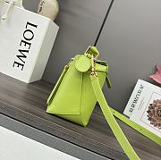 Loewe Puzzle Anagram Green Bag - 24*10.5*16CM - 3