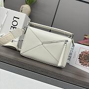 Loewe Puzzle Anagram White Bag - 24*10.5*16CM - 6