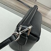 Loewe Mini Puzzle Anagram Black Bag - 18*12.5*8cm - 3