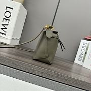 Loewe Mini Puzzle Anagram Dark Green Bag - 18*12.5*8cm - 6