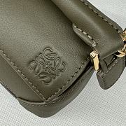 Loewe Mini Puzzle Anagram Dark Green Bag - 18*12.5*8cm - 2