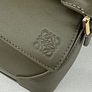 Loewe Puzzle Anagram Dark Green Bag - 24*10.5*16CM - 4