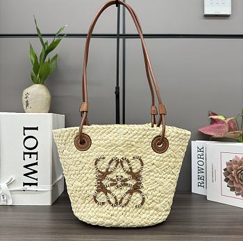 Loewe Anagram Basket Raffia Tote - 34*13*16.5CM