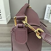 Loewe Puzzle template burgundy bag - 24*10.5*16CM - 5