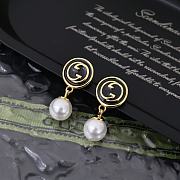 Gucci Blondie pearl earrings 2 colors - 1