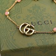 Gucci Gold and Pink Bracelet - 6