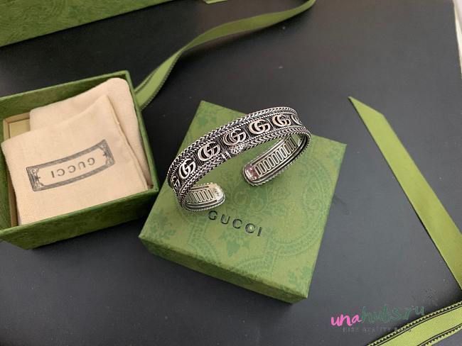 gucci Bracelet with Double G in silver - 1