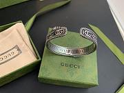 gucci Bracelet with Double G in silver - 3