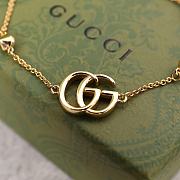 Gucci Gold and Blue Charm Bracelet - 6