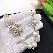 Chanel CC Logo and Pearl Necklace - 2