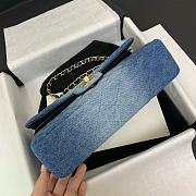 Chanel denim bag 25cm - 4