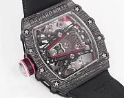 Richard Mille Watch Black Carbon Fiber Case - 4