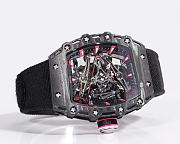 Richard Mille Watch Black Carbon Fiber Case - 2