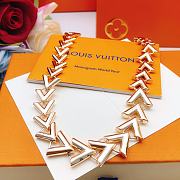 Louis Vuitton Lvision Chain Necklace Gold  - 6