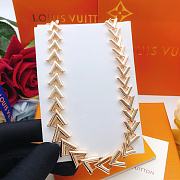 Louis Vuitton Lvision Chain Necklace Gold  - 4