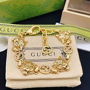 Gucci Gold Bracelet Tiger Charm - 1