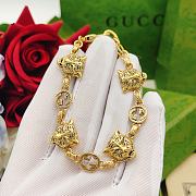 Gucci Gold Bracelet Tiger Charm - 6