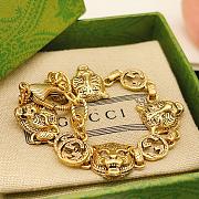 Gucci Gold Bracelet Tiger Charm - 4