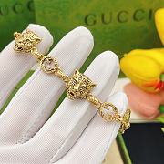 Gucci Gold Bracelet Tiger Charm - 3