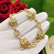 Gucci Gold Bracelet Tiger Charm - 2