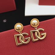 Dolce &Gabbana Clip-on earrings with DG logo - 1