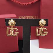 Dolce &Gabbana Clip-on earrings with DG logo - 6