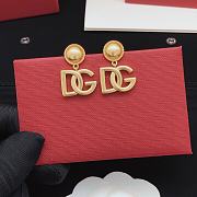 Dolce &Gabbana Clip-on earrings with DG logo - 4